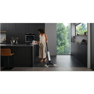Tineco Floor One S9 Artist Premium, Wet & Dry, sudraba/melna - Bezvadu putekļu sūcējs