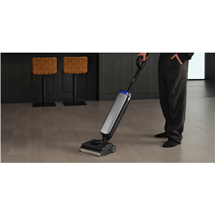 Tineco Floor One S9 Artist Premium, Wet & Dry, sudraba/melna - Bezvadu putekļu sūcējs