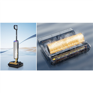 Tineco Floor One S9 Artist Premium, Wet & Dry, silver/black - Cordless vacuum cleaner