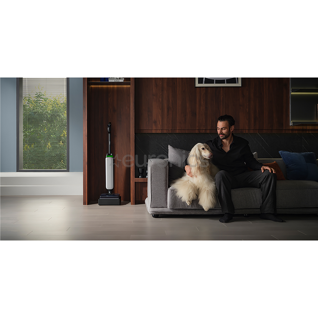 Tineco Floor One S9 Artist Premium, Wet & Dry, sudraba/melna - Bezvadu putekļu sūcējs