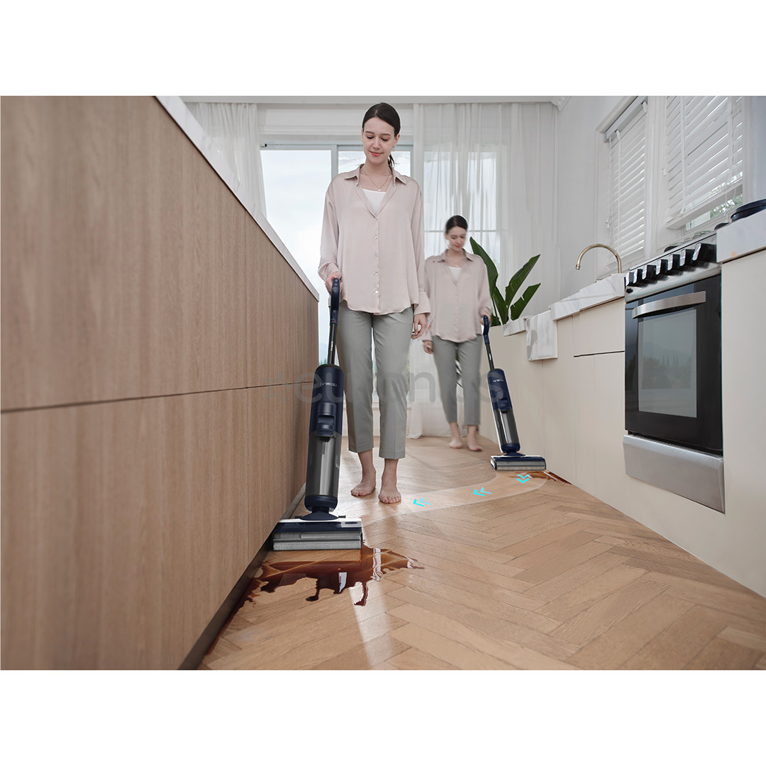 Tineco Floor One S6 Flashdry Pet, zila - Bezvadu cieto grīdu tīrītājs