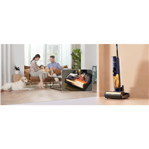 Tineco Floor One S6 Flashdry Pet, zila - Bezvadu cieto grīdu tīrītājs