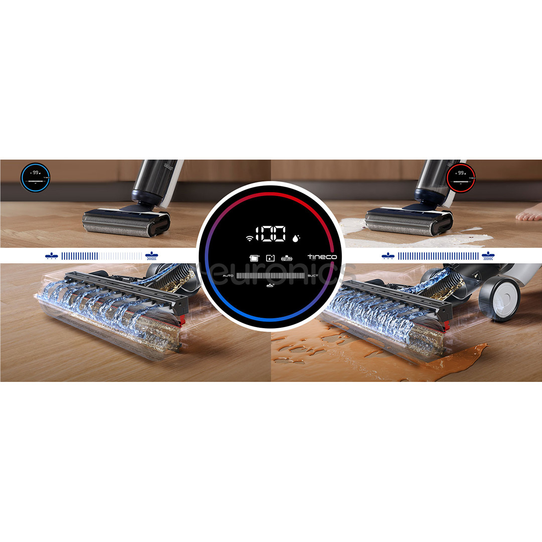 Tineco Floor One S6 Flashdry Pet, zila - Bezvadu cieto grīdu tīrītājs