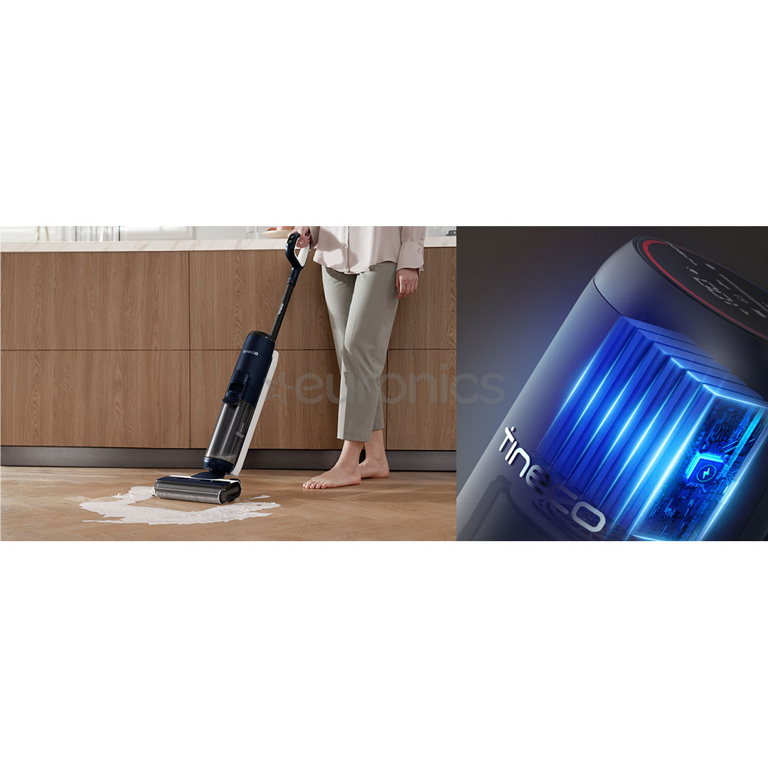 Tineco Floor One S6 Flashdry Pet, zila - Bezvadu cieto grīdu tīrītājs