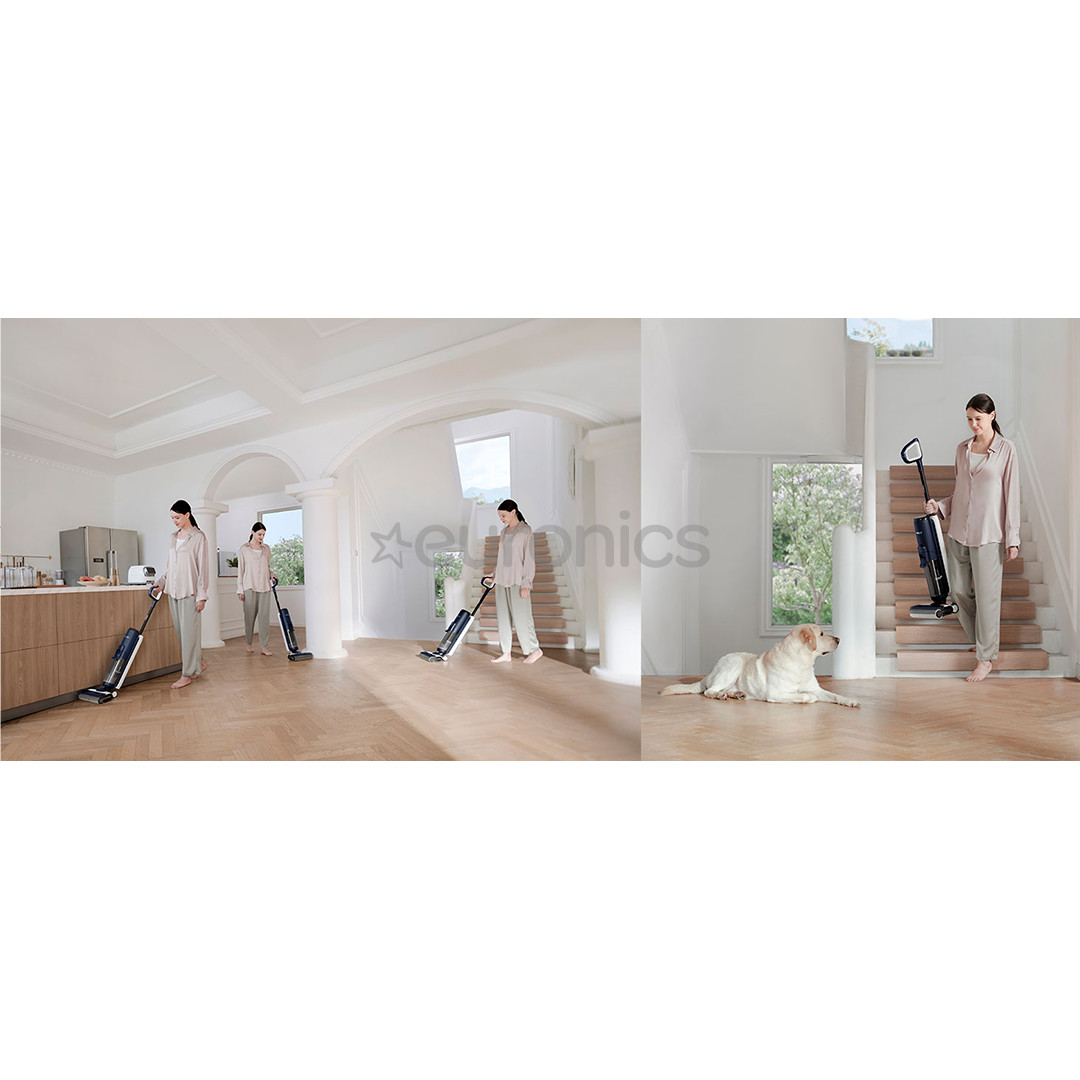 Tineco Floor One S6 Flashdry Pet, zila - Bezvadu cieto grīdu tīrītājs