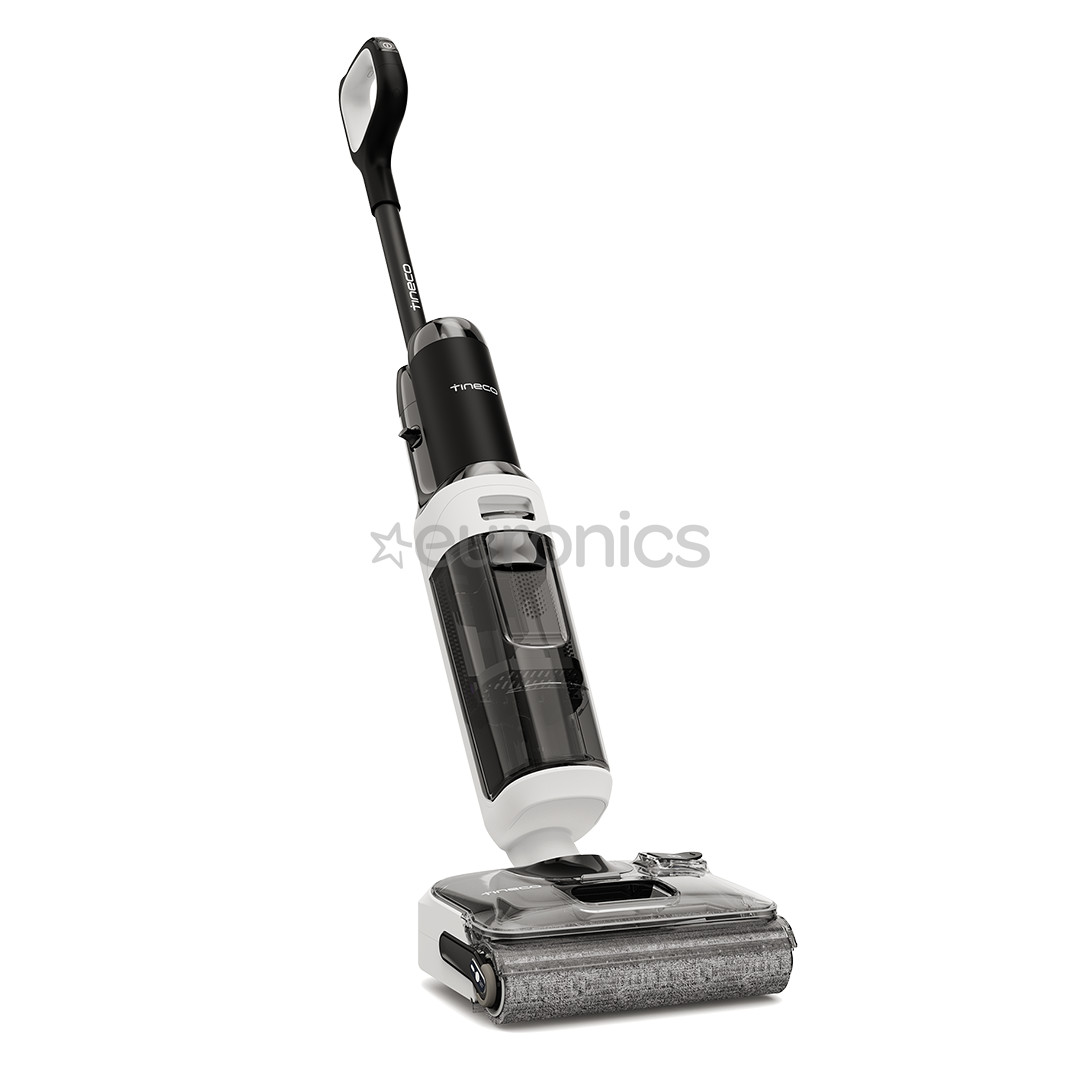 Tineco Switch S6 Stretch Plus, balta/melna - Bezvadu putekļu sūcējs + grīdu tīrītājs