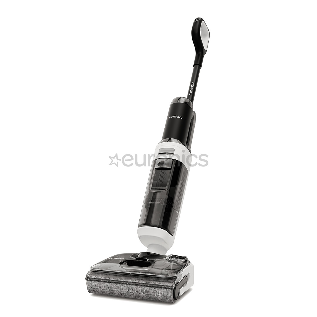 Tineco Switch S6 Stretch Plus, balta/melna - Bezvadu putekļu sūcējs + grīdu tīrītājs
