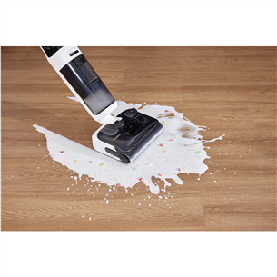 Tineco Switch S6 Stretch Plus, balta/melna - Bezvadu putekļu sūcējs + grīdu tīrītājs