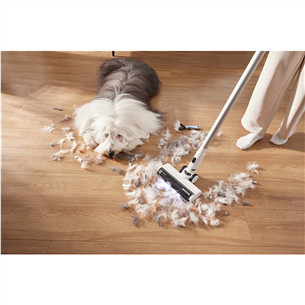 Tineco Switch S6 Stretch Plus, balta/melna - Bezvadu putekļu sūcējs + grīdu tīrītājs