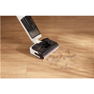 Tineco Switch S6 Stretch Plus, balta/melna - Bezvadu putekļu sūcējs + grīdu tīrītājs