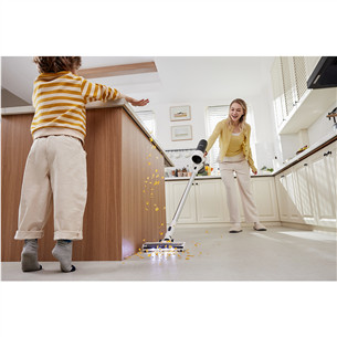 Tineco Switch S6 Stretch Plus, balta/melna - Bezvadu putekļu sūcējs + grīdu tīrītājs