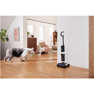 Tineco Switch S6 Stretch Plus, balta/melna - Bezvadu putekļu sūcējs + grīdu tīrītājs