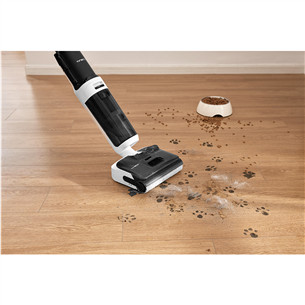 Tineco Switch S6 Stretch Plus, balta/melna - Bezvadu putekļu sūcējs + grīdu tīrītājs