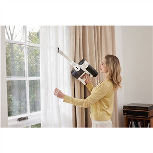 Tineco Switch S6 Stretch Plus, balta/melna - Bezvadu putekļu sūcējs + grīdu tīrītājs