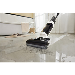Tineco Switch S6 Stretch Plus, balta/melna - Bezvadu putekļu sūcējs + grīdu tīrītājs
