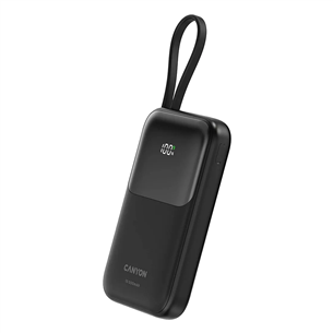Canyon OnPower 101, 10 000 mAh, melna - Portatīvais barošanas avots