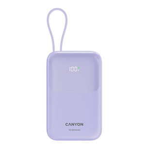 Canyon OnPower 101, 10 000 mAh, purple - Power bank CNS-CPB101PU
