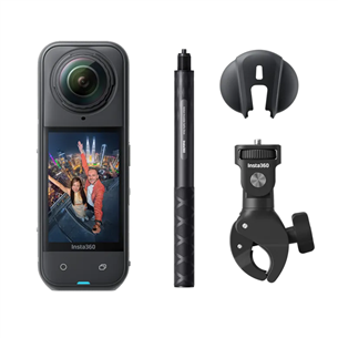 Insta360 X5 Motorcycle Multiview Bundle, 8K, 360º, melna - Video kamera CINSAAHA/MOTO
