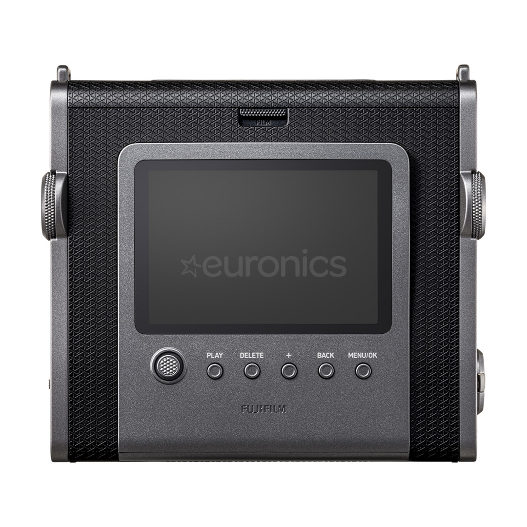 Fuji Instax Wide Evo, melna - Momentfoto kamera