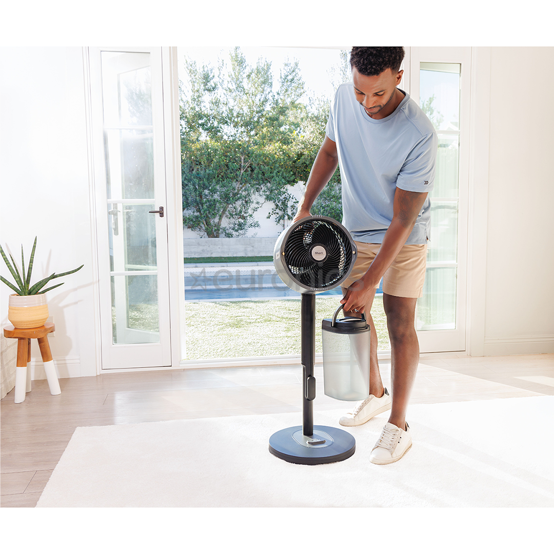Shark FlexBreeze Pro Mist, pelēka - Portatīvais ventilators