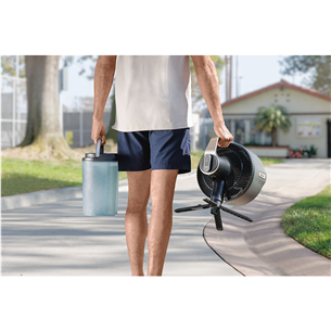 Shark FlexBreeze Pro Mist, pelēka - Portatīvais ventilators