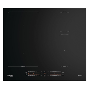 Hisense, ширина 59,5 см, черный - Интегрируемая индукционная варочная панель