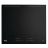 Hisense, ширина 59,5 см, без рамы, черный - Интегрируемая индукционная варочная панель