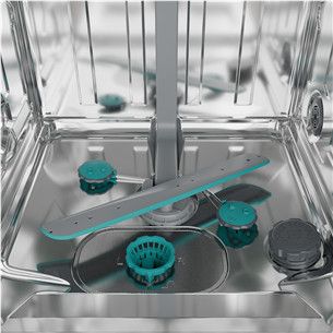 Hisense, 16 komplekti - Iebūvējama trauku mazgājamā mašīna