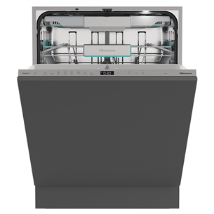 Hisense, 16 комплектов посуды - Интегрируемая посудомоечная машина HV673A65