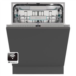 Hisense, 16 place settings - Built-in dishwasher