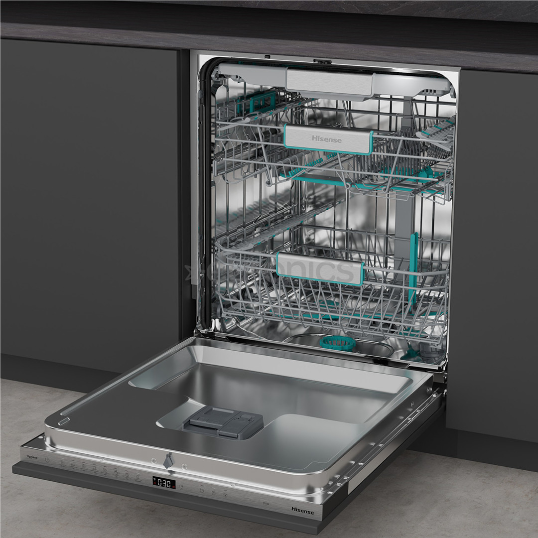 Hisense, 16 place settings - Built-in dishwasher