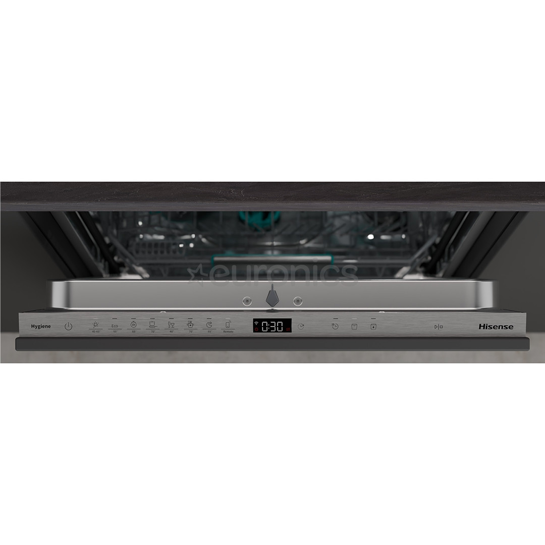 Hisense, 16 place settings - Built-in dishwasher