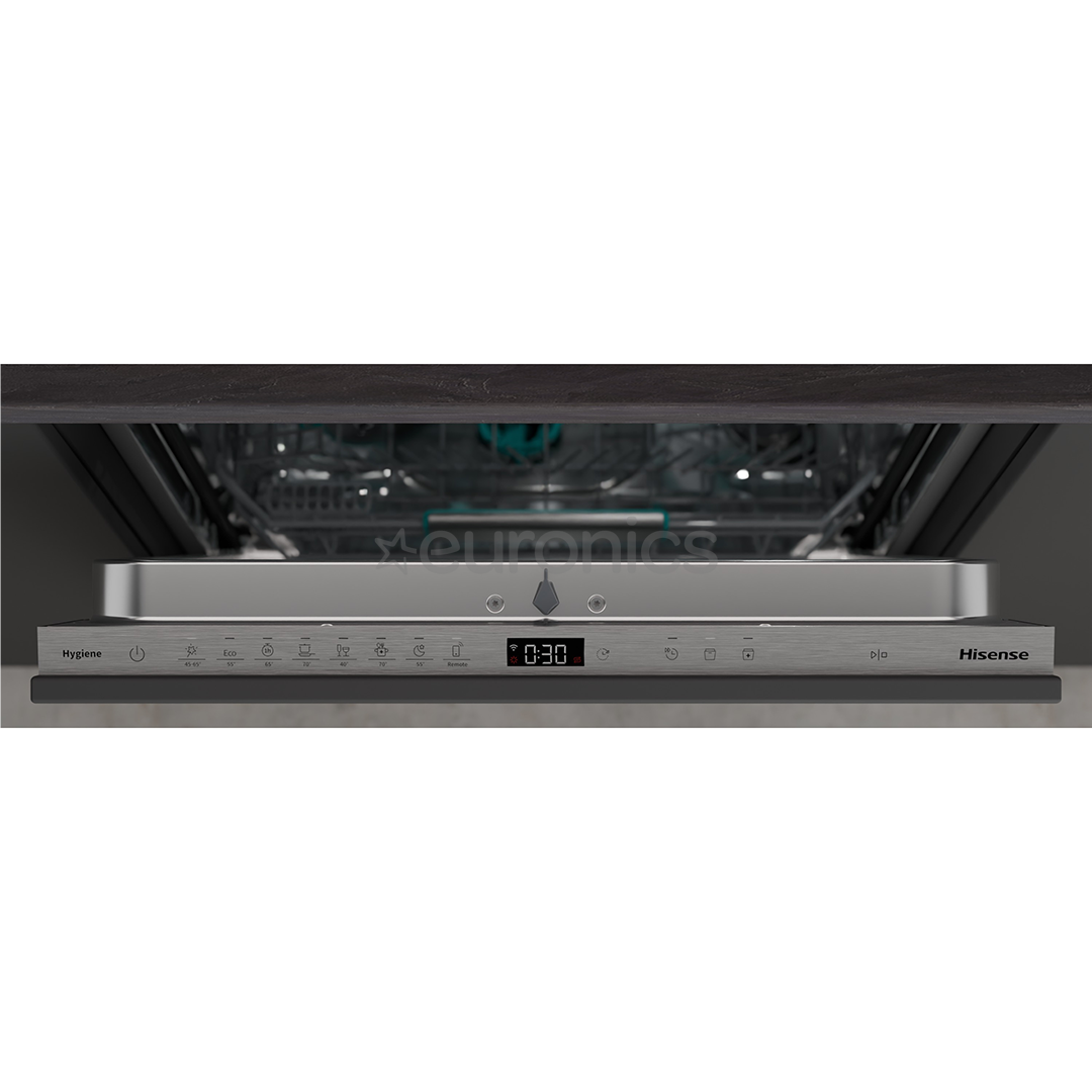 Hisense, 16 комплектов посуды - Интегрируемая посудомоечная машина