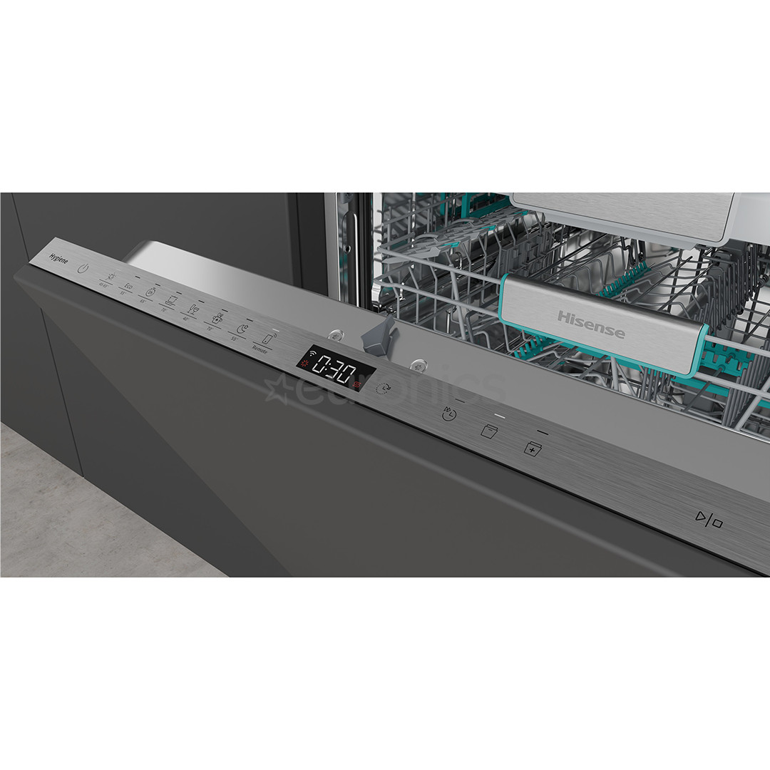 Hisense, 16 place settings - Built-in dishwasher