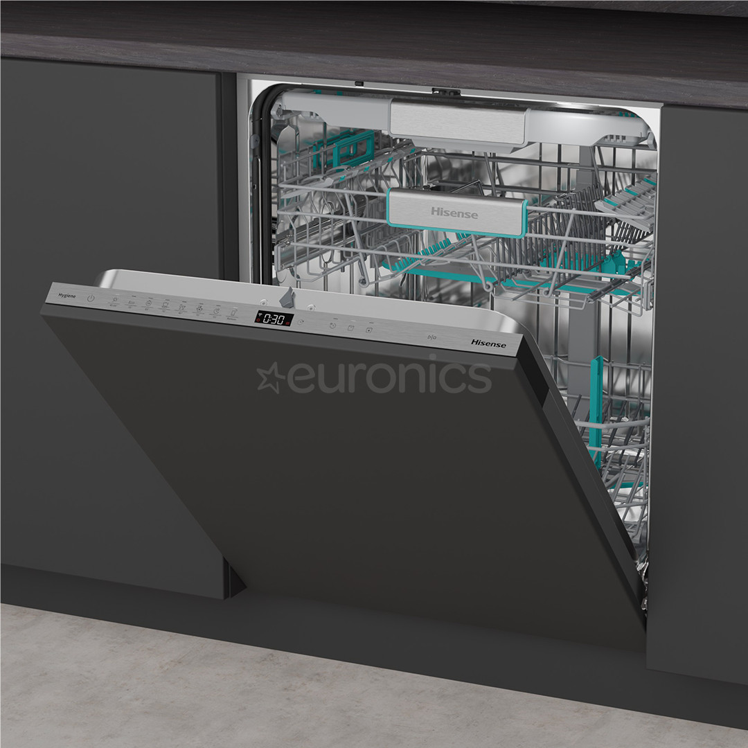 Hisense, 16 place settings - Built-in dishwasher