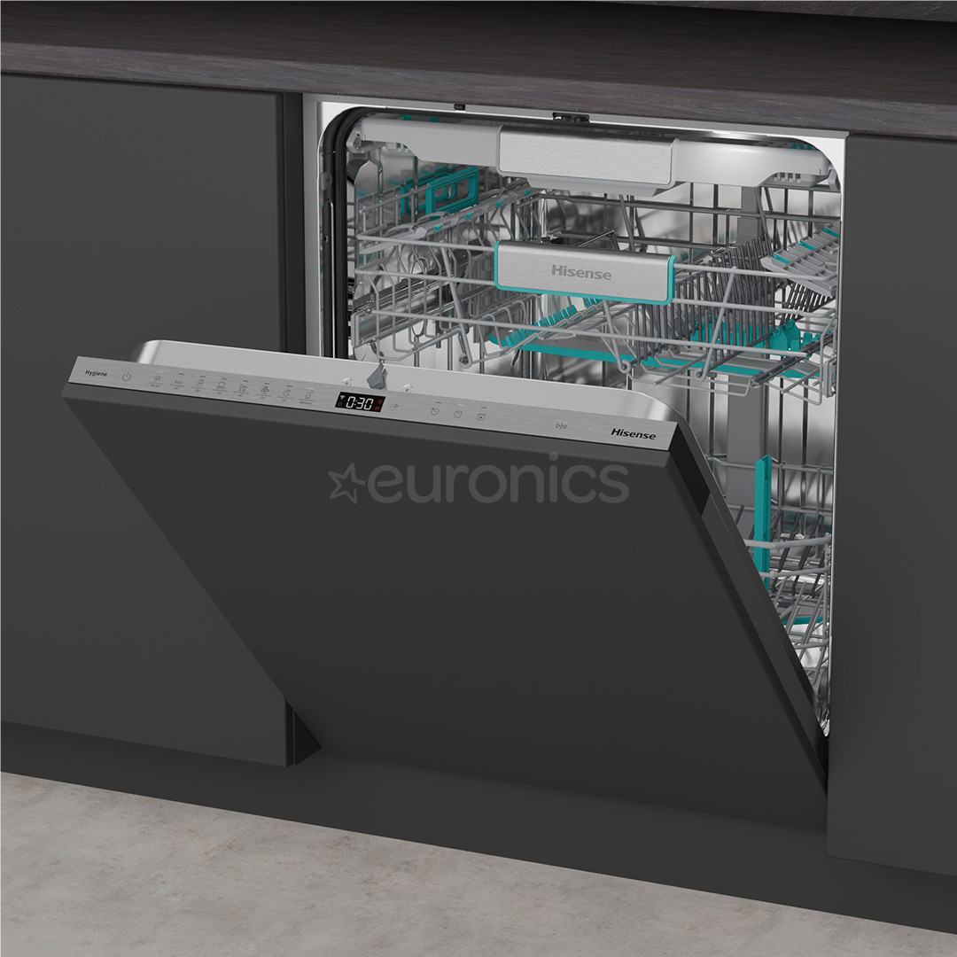 Hisense, 16 place settings - Built-in dishwasher