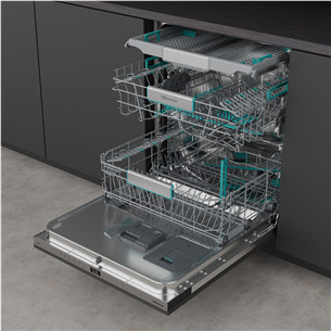 Hisense, 16 place settings - Built-in dishwasher