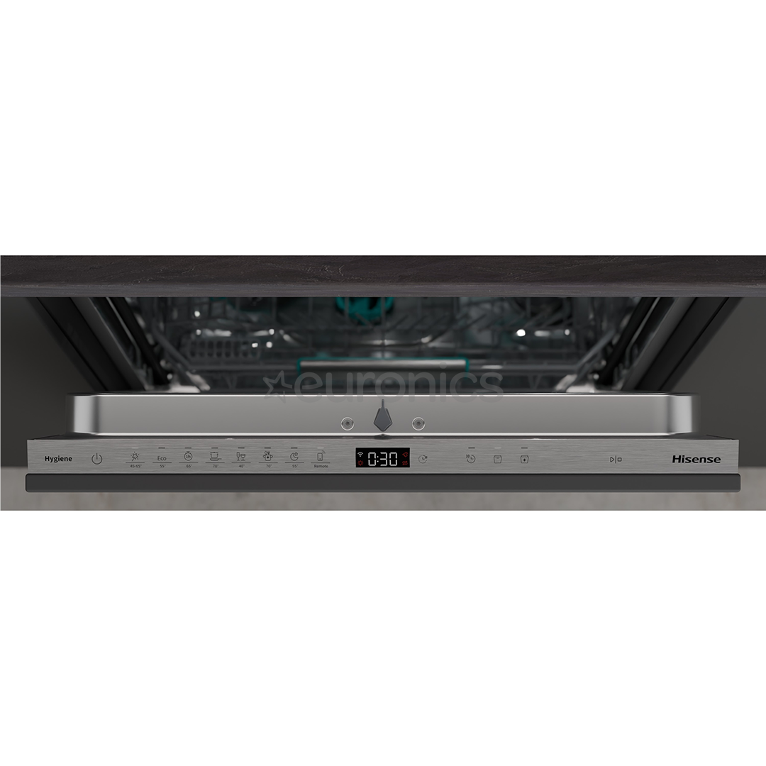 Hisense, 16 комплектов посуды - Интегрируемая посудомоечная машина