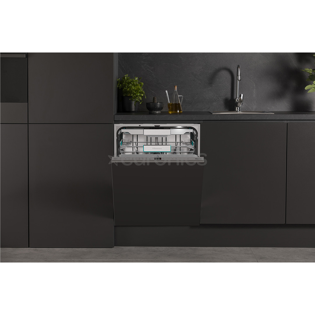 Hisense, 16 place settings - Built-in dishwasher