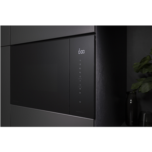 Hisense, 25 L, 1450 W, melna - Iebūvējama mikroviļņu krāsns ar grilu