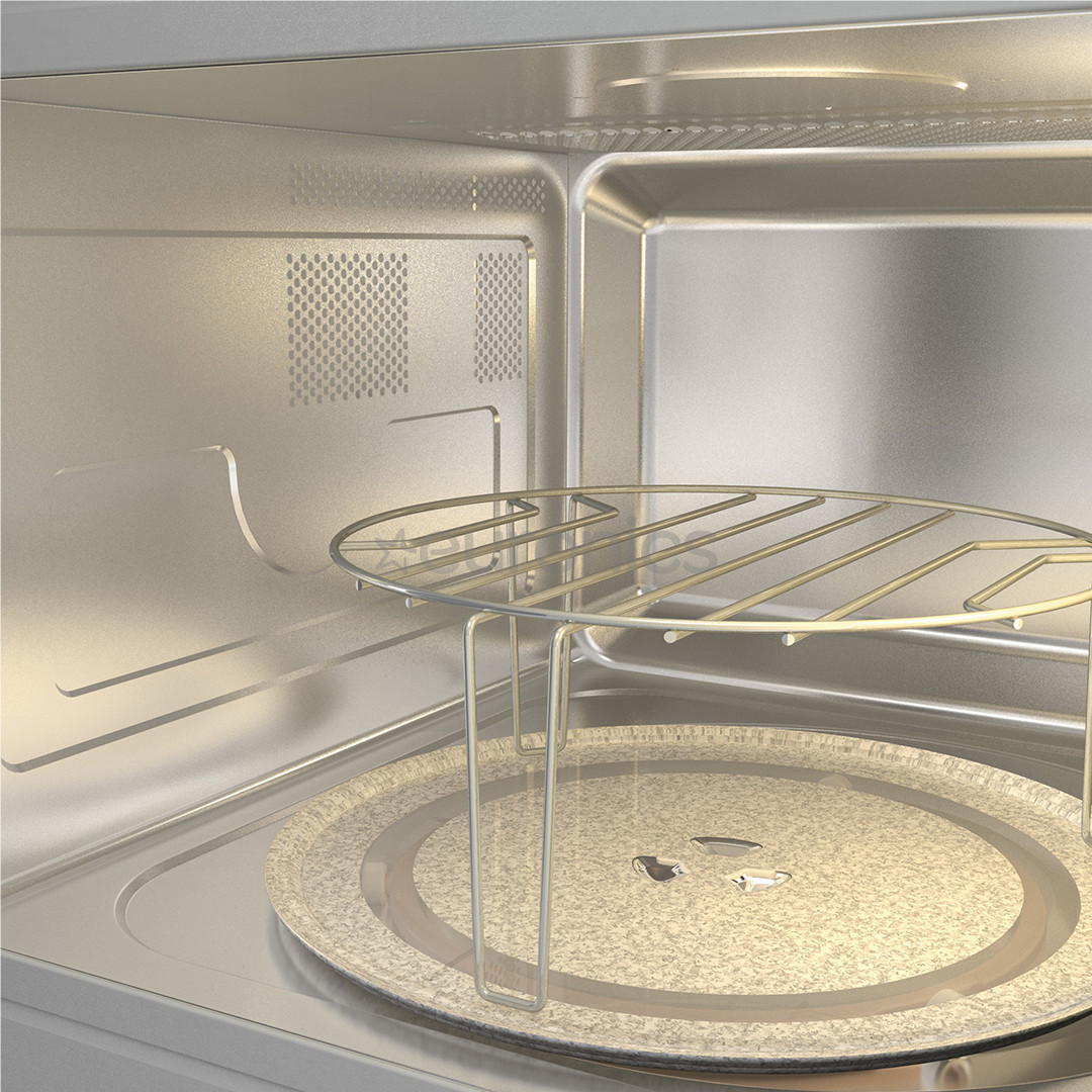 Hisense, 25 л, 1450 Вт, черный - Интегруемая микроволновая печь с грилем