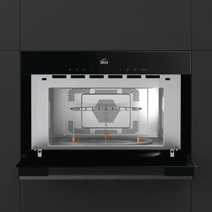 Hisense, 34 L, 1450 W, melna - Iebūvējama mikroviļņu krāsns ar grilu