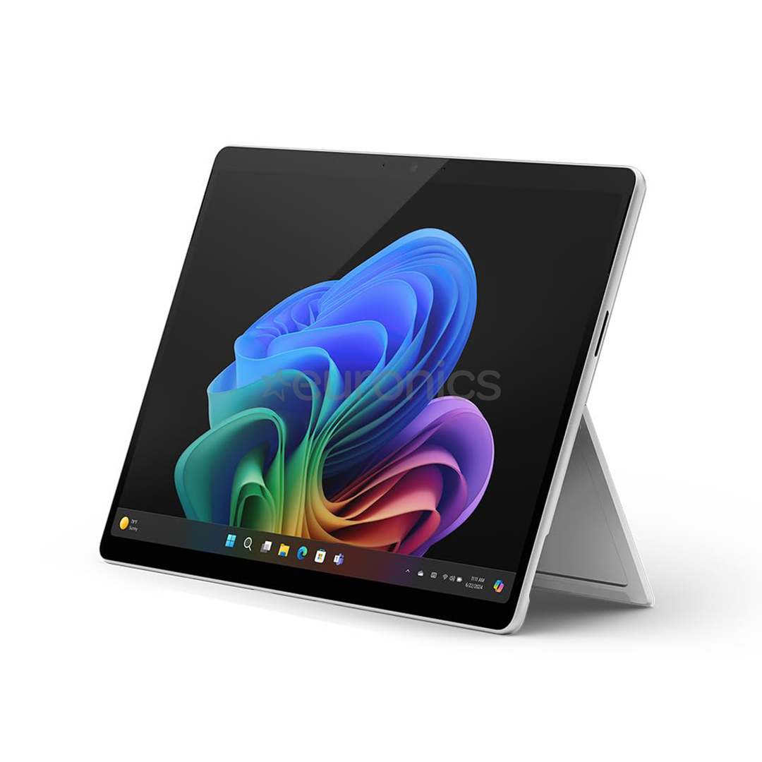 Microsoft Surface Pro 11, 13'', 120 Hz, X Plus, 16 GB, 256 GB, ENG, sudraba - Portatīvais dators