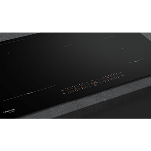 Hisense, ширина 79,5 см, черный - Интегрируемая индукционная варочная панель
