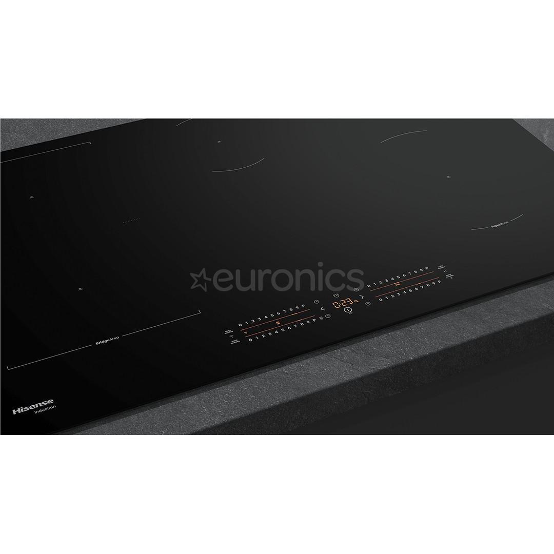 Hisense, ширина 79,5 см, черный - Интегрируемая индукционная варочная панель