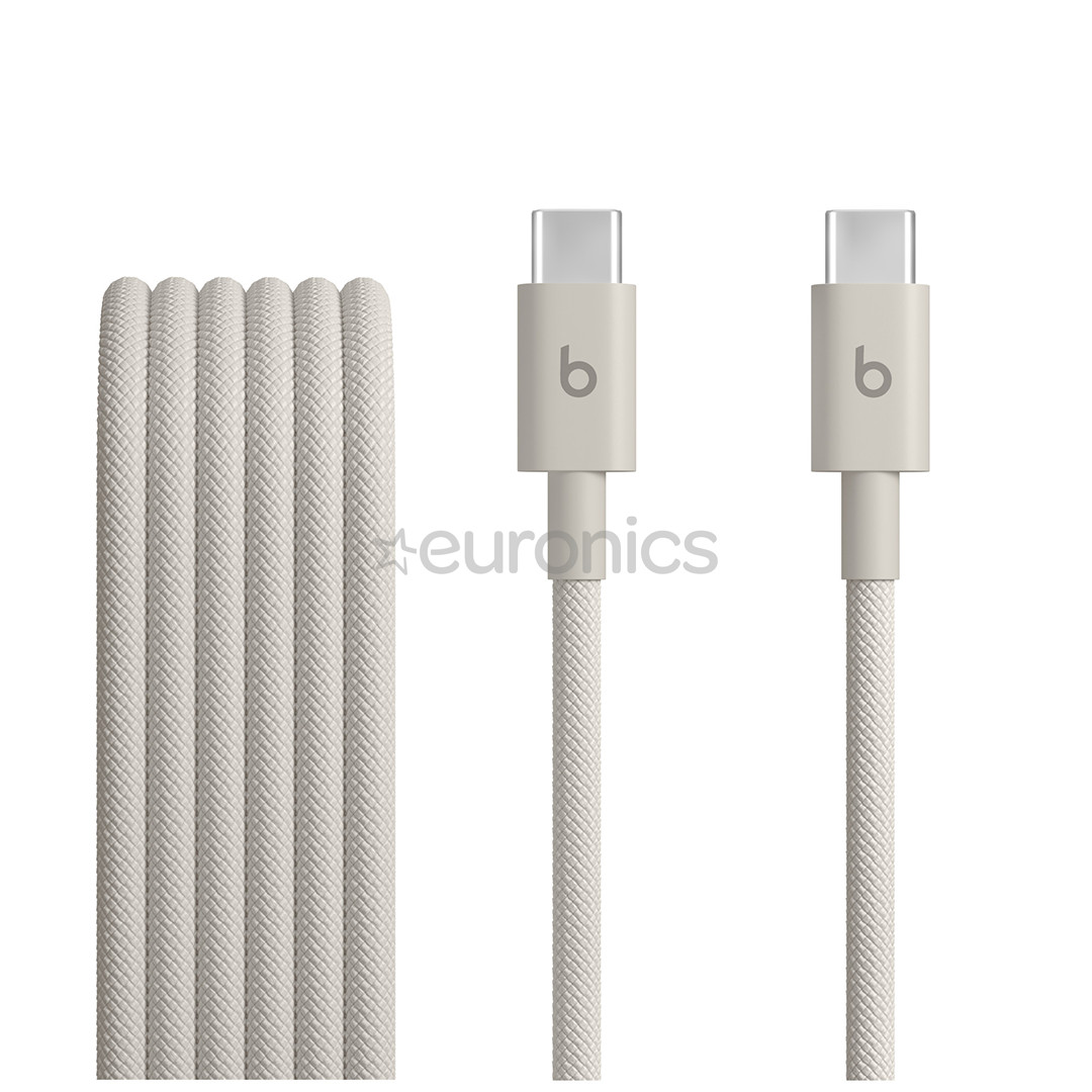 Beats USB-C Woven Cable, 1,5 m, pelēka - Kabelis