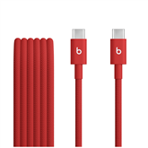 Beats USB-C Woven Cable, 1,5 m, sarkana - Kabelis