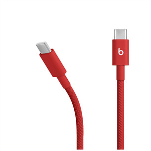 Beats USB-C Woven Cable, 1,5 m, sarkana - Kabelis