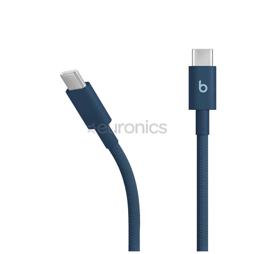 Beats USB-C Woven Cable, 1,5 m, tumši zila - Kabelis