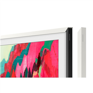 Samsung The Frame, 75'', white - Customizable TV frame VG-SCFF75WTBXC